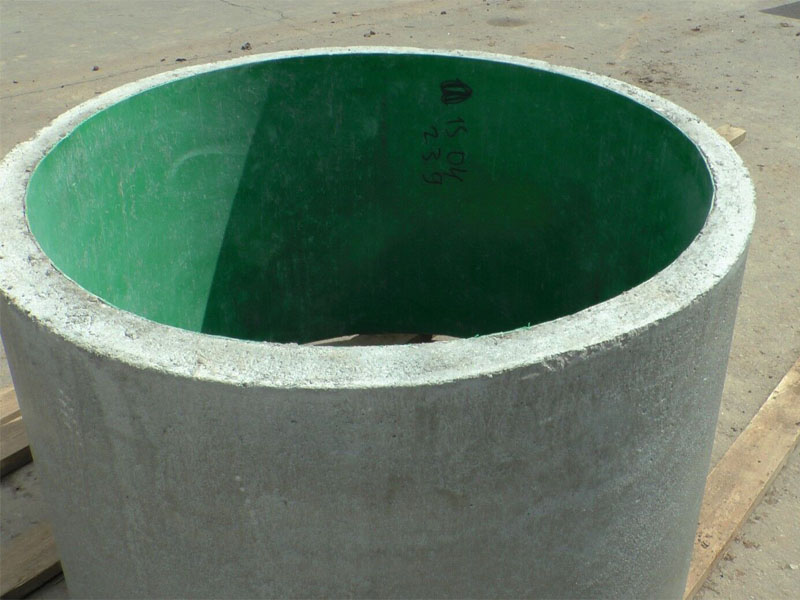 Кольцо стеновое футерованное КСФ-10.9